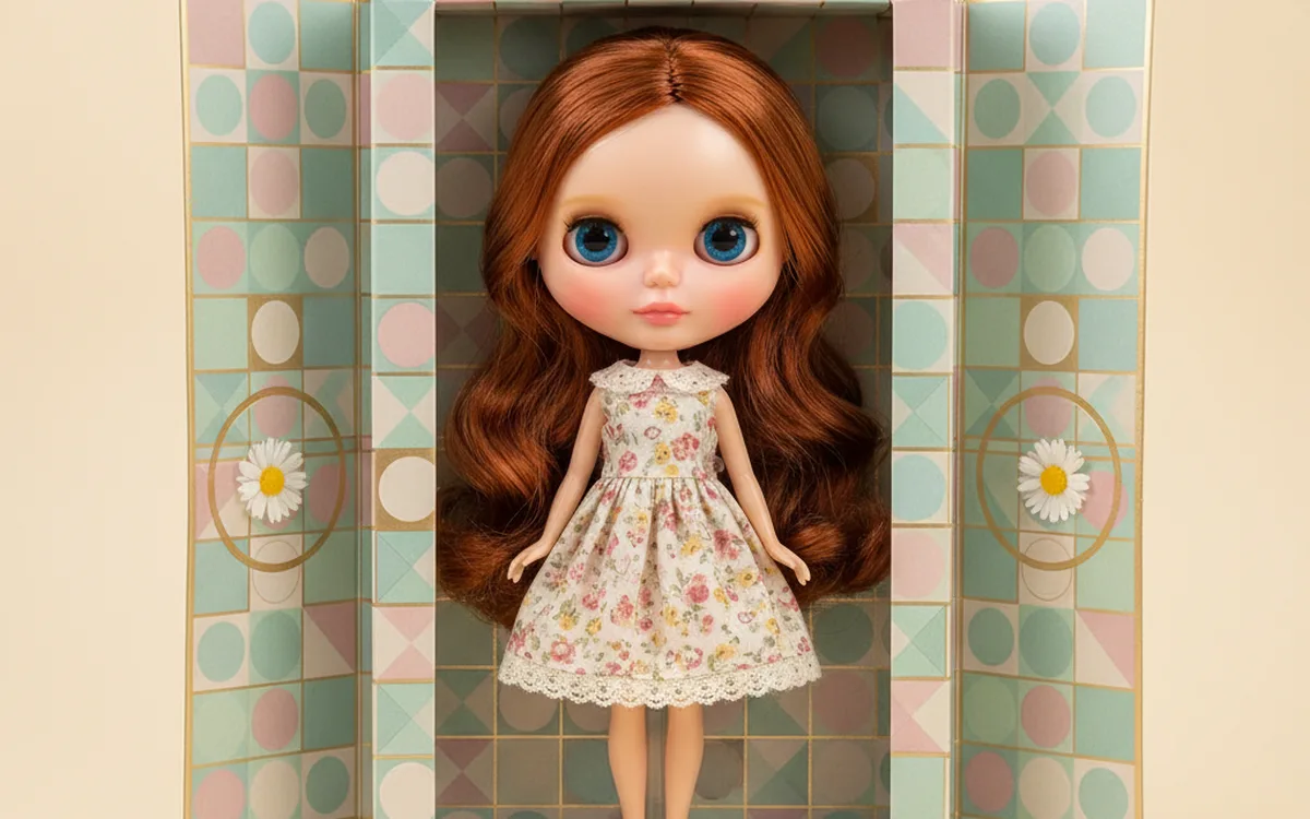 Blythe Doll AI Generator — turn your photo into a big-eyed Blythe-style doll